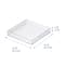 8 Pack: 12" x 12" Clear Stackable Storage Tray by Simply Tidy™
